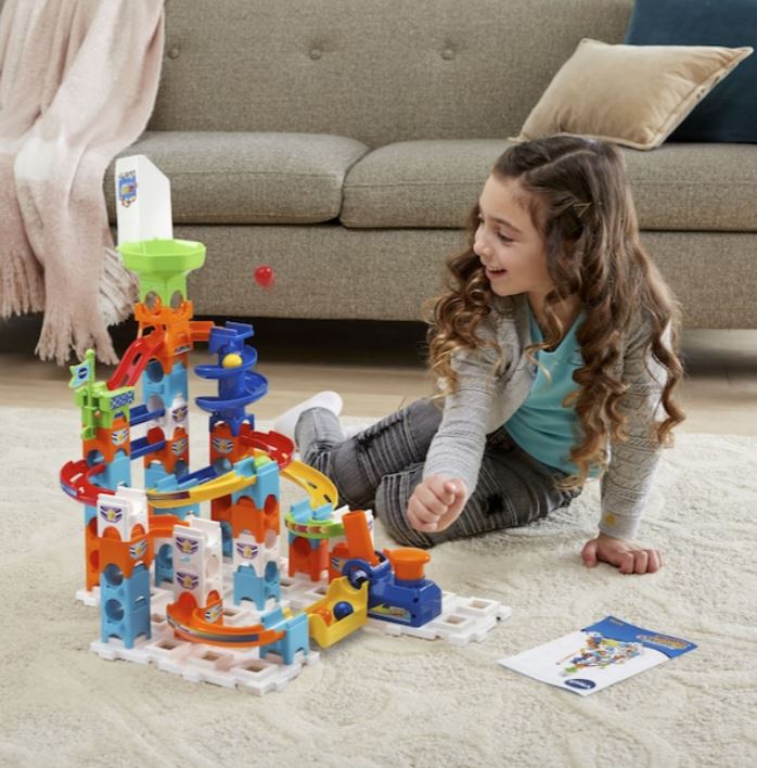 VTECH ENSEMBLE DE DÉPART MARBLE RUSH SPIRAL CONSTRUCTION / Gravitrax et circuits à billes